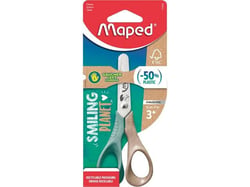 Ciseaux pour gaucher Maped - 12 cm  - Smiling Planet