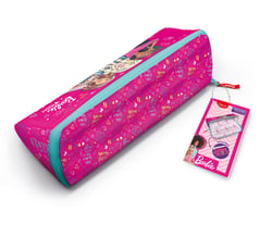 Trousse triangulaire 1 compartiment Maped -  Rose - Barbie