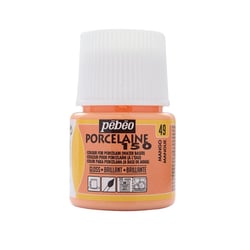 Peinture porcelaine Pébéo Porcelaine 150 - Mangue 49 - 45 ml
