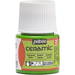 Pot 45 ml peinture céramique Pébéo Setacolor Ceramic - Vert Victoria