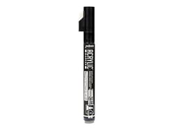Marqueur peinture biseautée 4 mm - Pébéo - Noir précieux - Acrylic Marker