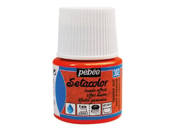 Stock Bureau - PÉBÉO Flacon 45ml Peinture textile effet Daim Blanc antique