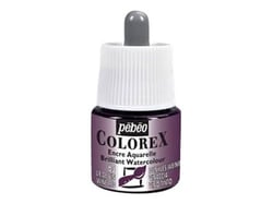 Encre aquarelle Colorex Pébéo - 45 ml - lie de vin
