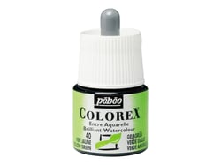 Encre aquarelle Colorex Pébéo - 45 ml - vert jaune