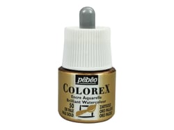 Encre aquarelle Colorex Pébéo - 45 ml - or pale
