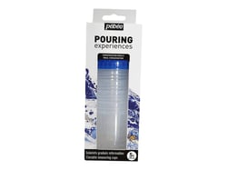 5 Gobelets Gradués 120 ml avec Couvercle - Pouring
