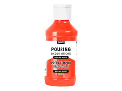 Peinture Acrylique Pouring Pébéo 118 ml - Rouge Magenta