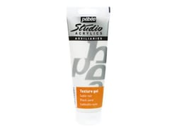 Gel de texture Sablé acrylique Pébéo Studio - 250 ml - Blanc
