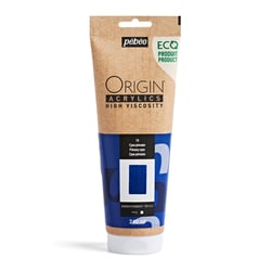 Tube 240 ml peinture acrylique Pébéo Origin Acrylics - Cyan primaire