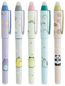 Stylo encre thermosensible effaçable Ink - Effacink - Kawai - Pointe moyenne - Modèle aléatoire - Vendu à l'unité
