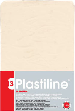 Plastiline - Ivoire - 750g - Médium 55