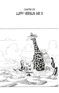 One Piece édition originale - Chapitre 123 - Luffy versus Mr 3