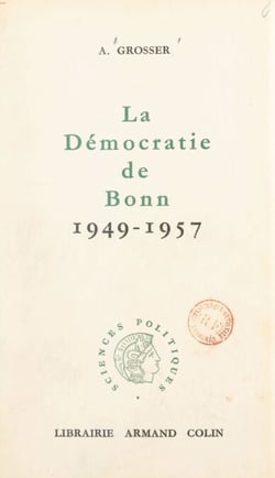 La démocratie de Bonn : 1949-1957