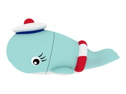 Clé USB 2.0 Emtec - 16 Go - Baleine - Collection Animalitos
