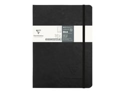 Carnet - Format A5 14.8 x 21 cm - Age Bag My essential - Clairefontaine - 192 pages pointillées - Noir