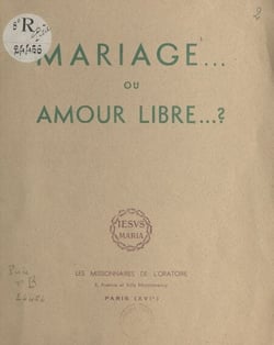 Mariage ou amour libre ?
