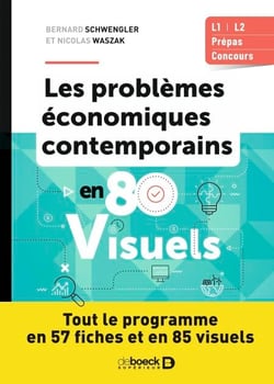 Problèmes économiques contemporains en 80 visuels - Tout le programme en 57 fiches et en 85 visuels