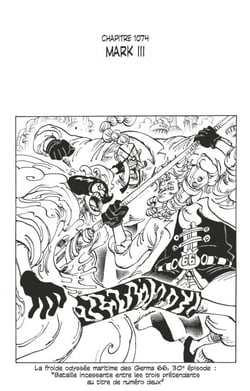 One Piece édition originale - Chapitre 1074 - Mark III