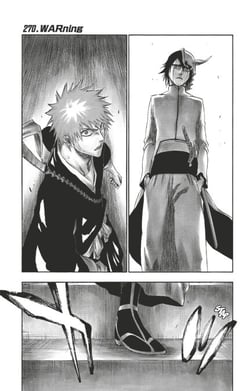 Bleach - T31 - Chapitre 270 - WARning