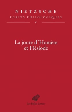 La joute d'Homère et Hésiode - Ecrits philologiques, tome V