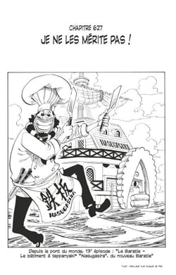 One Piece édition originale - Chapitre 627 - Je ne les mérite pas !