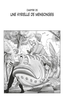 One Piece édition originale - Chapitre 25 - Une kyrielle de mensonges