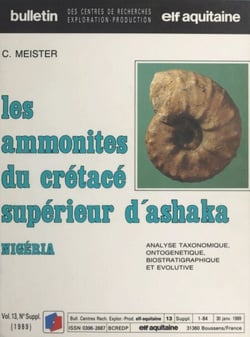 Les Amonites du crétacé supérieur d'Ashaka (Nigeria) - Analyse taxonomique, ontogénetique, biostratigraphique et évolutive