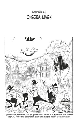 One Piece édition originale - Chapitre 931 - O-Soba mask