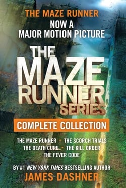 The Maze Runner Series 5-Book Complete Collection - The Maze Runner; The Scorch Trials; The Death Cure; The Kill Order; The Fever Code