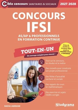 Concours IFSI - AS/AP &amp; professionnels en formation continue - Tout-en-un - Concours 2027-2028