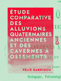 Étude comparative des alluvions quaternaires anciennes et des cavernes à ossements - Des Pyrénées et de l'Ouest de l'Europe, au point de vue géologique, paléontologique et anthropologique