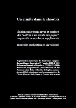 Un ermite dans le showbiz - en un volume