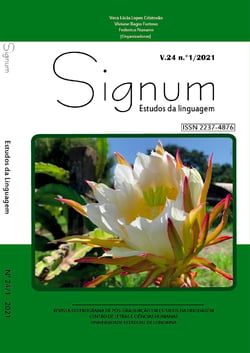 Signum v.24 n.1/ abril de 2021 (Versão Português) - Revista do Programa de Pós-Graduação em Estudos da Linguagem