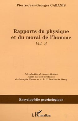 Rapports du physique et du moral de l'homme - Vol. 2
