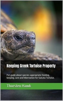 Keeping Greek Tortoise Properly - Pet guide about species-appropriate feeding, keeping, care and hibernation for Sulcata Tortoise.