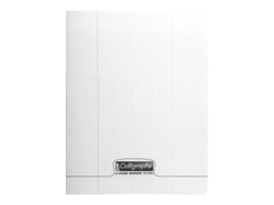 Cahier polypro - 24 x 32 cm - Calligraphe - Clairefontaine - 48 pages grands carreaux - Transparent