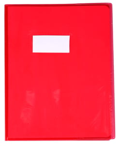 PC 17X22 TRANSPARENT ROUGE