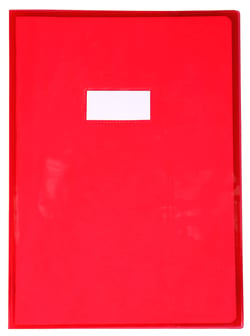 PC A4 TRANSPARENT ROUGE