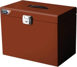 Classeur Ménager - 5 Dossier - Rouge terracotta 