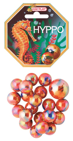 20 billes 16mm et 1 calot 25mm - Hyppo