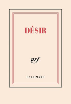 Carnet "Désir" (papeterie)