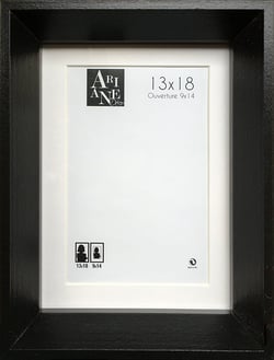 Cadre Pente - 13x18 cm - Noir
