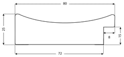Assortiment ellipse 614 noir fume