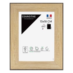 Cadre 13 x 18 Newton Bois Noir  