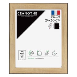 Cadre 24 x 30 Newton Bois Noir  