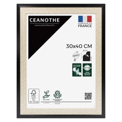 Cadre 30 x 40 Palma Noir        