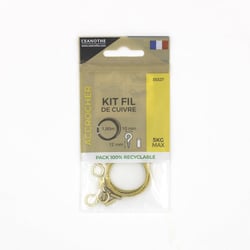 Kit fil de cuivre pour suspension