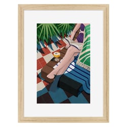Image encadrée Ceanothe - Détente - 30 x 40 cm
