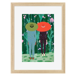 Image encadrée Ceanothe - Natural - 30 x 40 cm