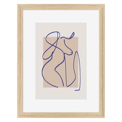 Image encadrée Ceanothe - Féminité - 30 x 40 cm